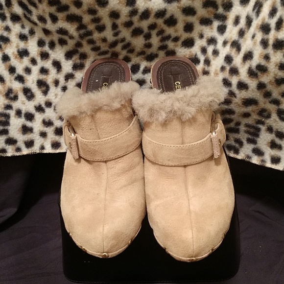 Celine Suede Studed Mules - Picture 2 of 7